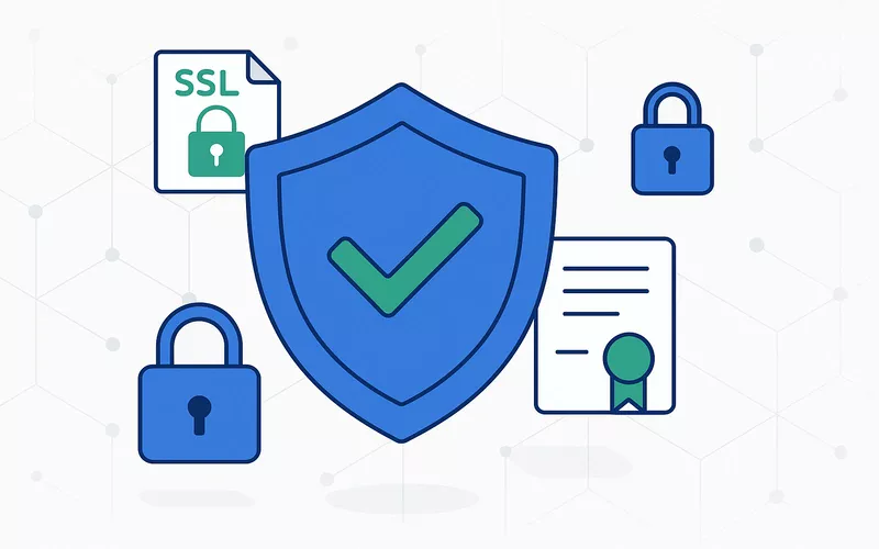 Professional illustration of bookmaker security featuring shield with checkmark, padlock symbols, and official license seals